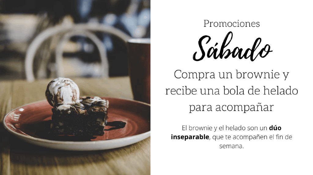 Promo Coffee Rush Sábado