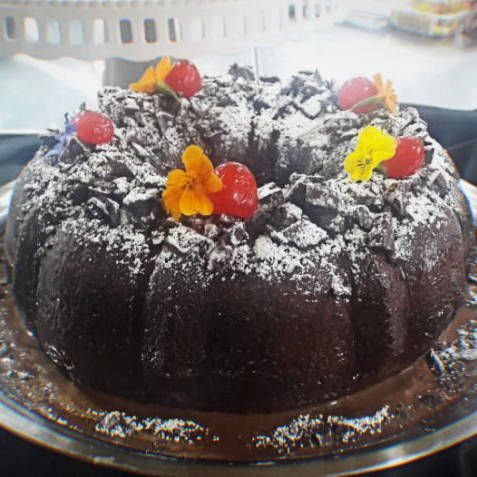 Torta mojada de chocolate Torta mojada de chocolate